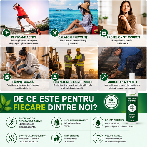 PașiFresh Scent - Proaspăt pentru Picioare